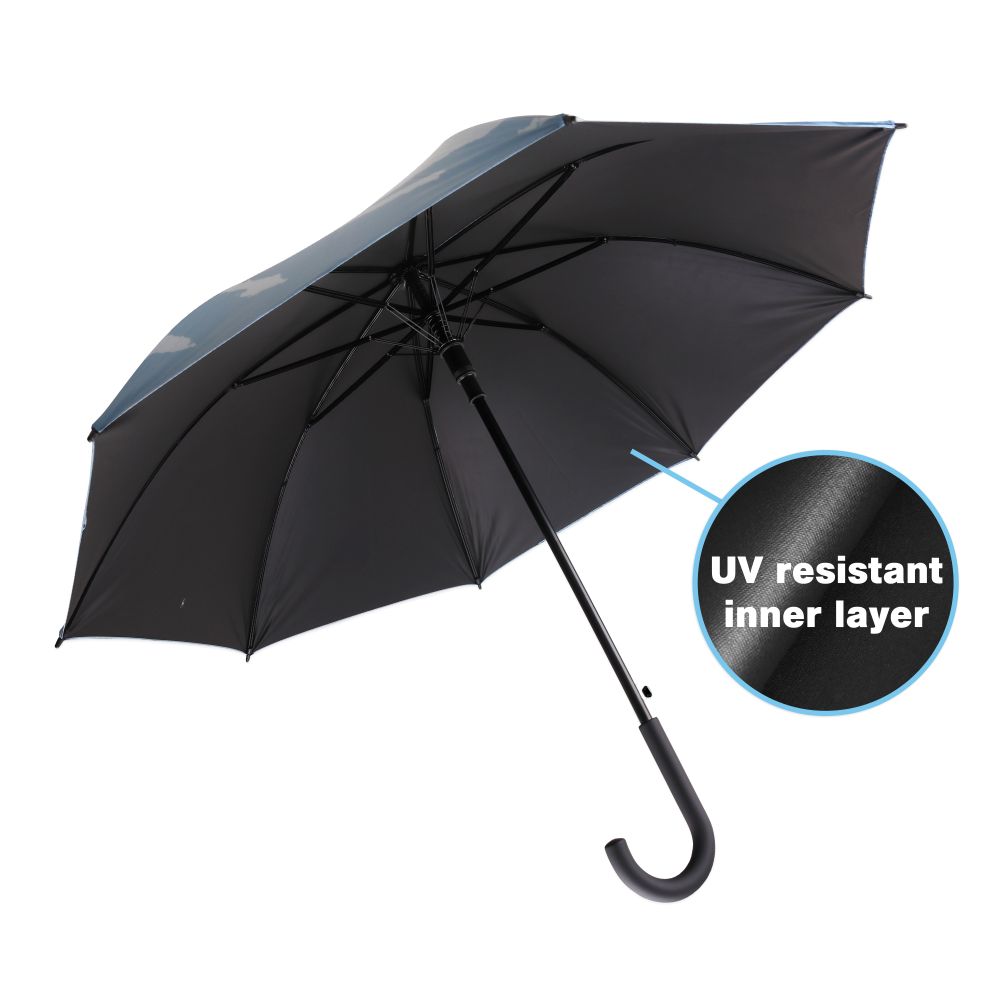 Classic Eight-Panel Digital Print Umbrella - 23 Inch_5.jpg